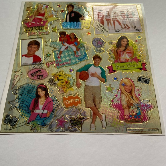 High school musical sticker sheet - Picture 5 of 7
